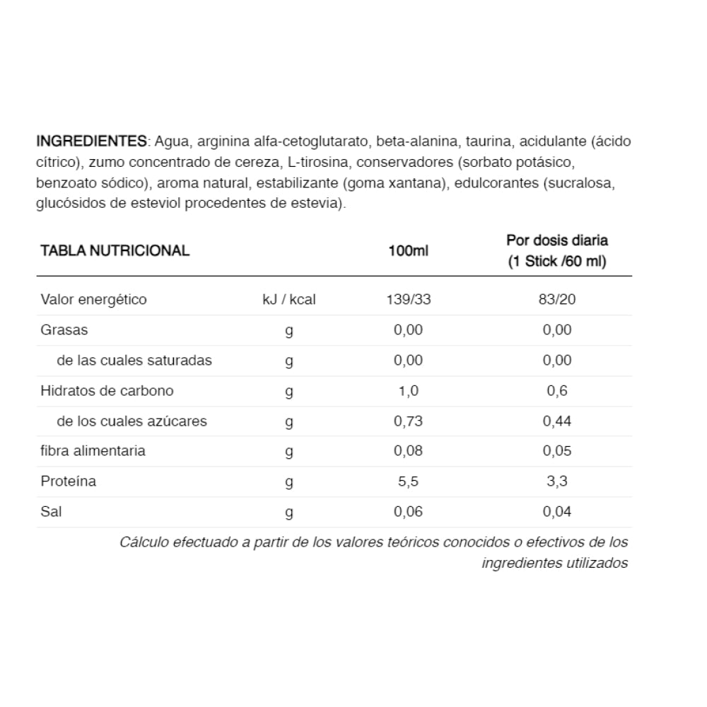 Energy Shot Stick 60 Gr Zero No Caff Cereza_1