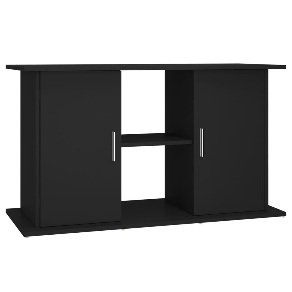 Vidaxl Soporte Para Acuario Madera De Ingeniería Negro 101x41x58 Cm_0