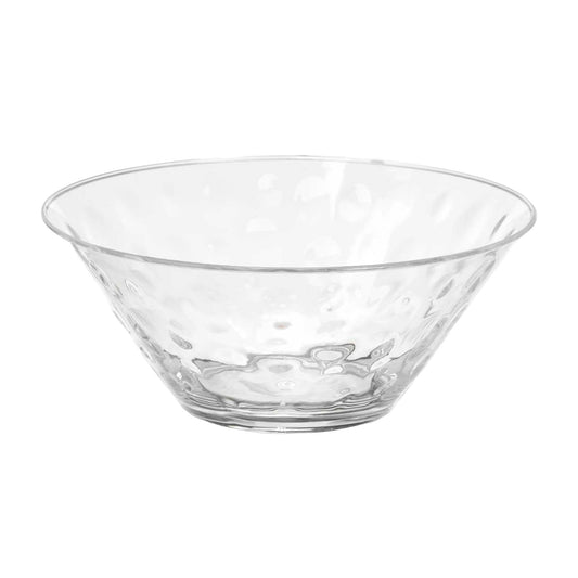 Bol Plastico Puntos 28cm Transparente Colección Leknes_0