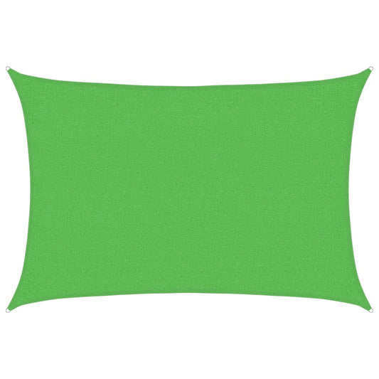 Vidaxl Toldo De Vela Hdpe Verde Claro 160 G/m² 2x3 M_0