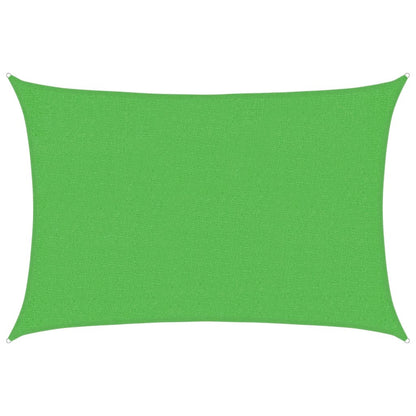 Vidaxl Toldo De Vela Verde Claro Hdpe 160 G/m² 2x2,5 M_0