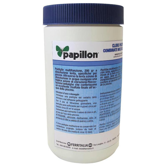 Cloro Multiaccion Pastillas 200gr 1kg_0