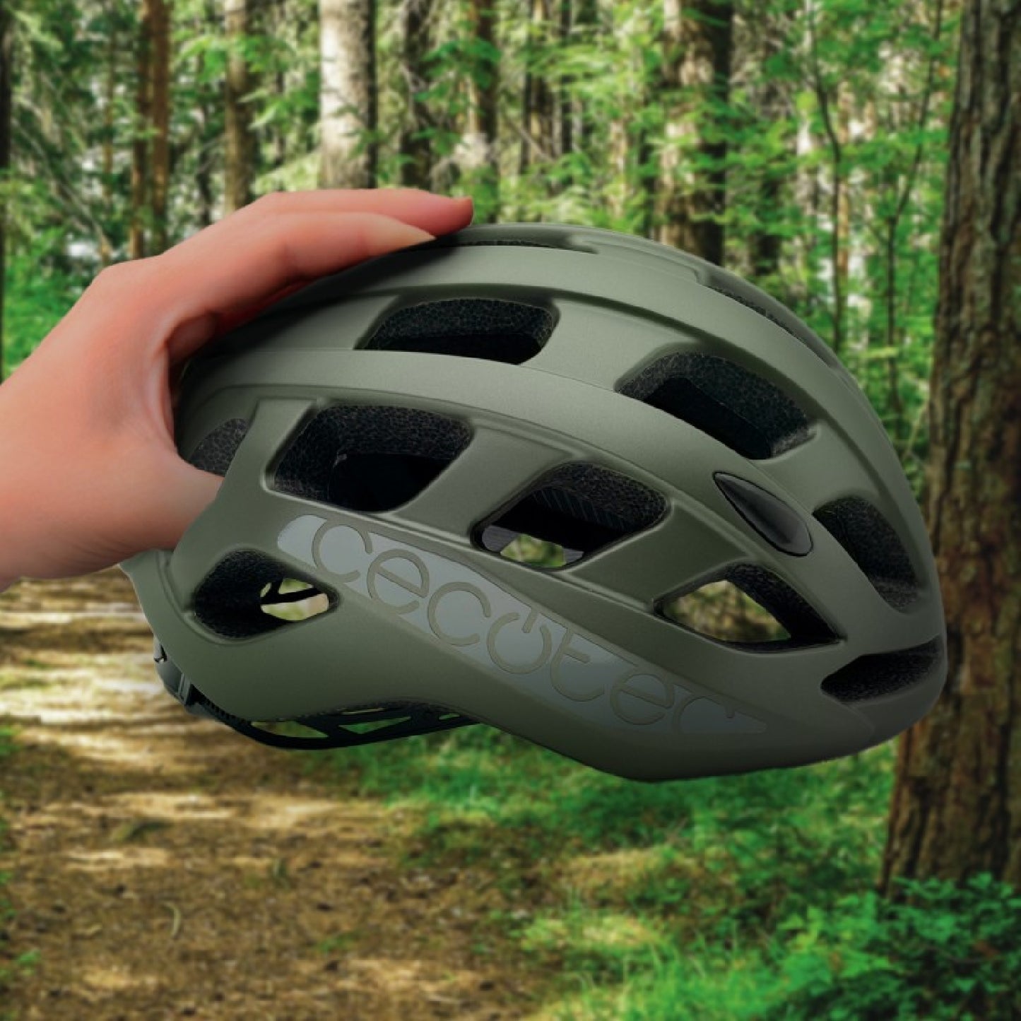 Casco De Montaña Para Bicicletas Y Patinetes Eléctricos, Talla L-xl Brainguard Sprinter Green L-xl (58-61 Cm). Color Verde, Homologado Para Cumplir_2