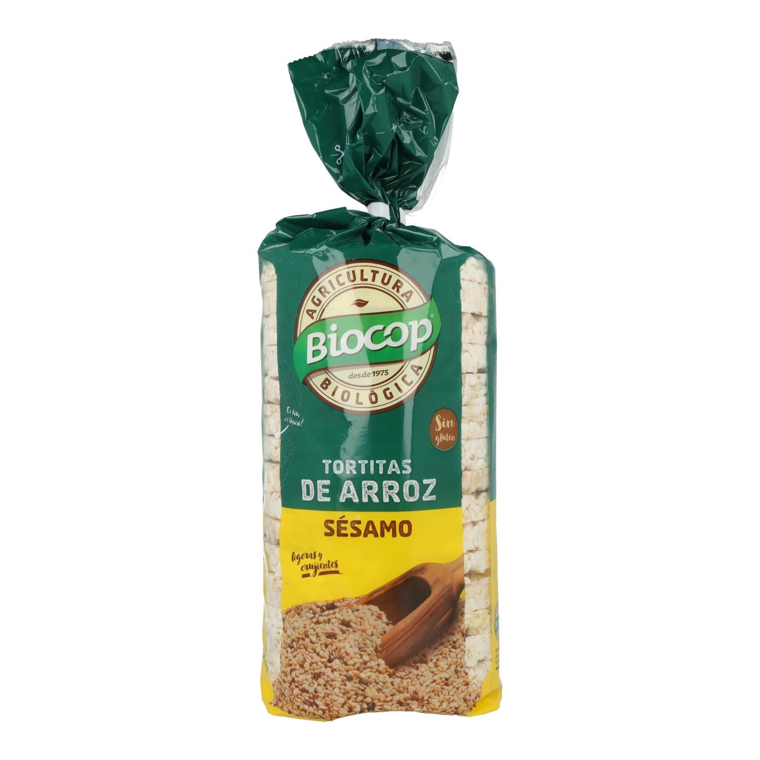 Tortitas Arroz con Sésamo Biocop 200 g