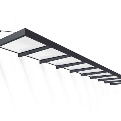 Marquesina para puerta Sophia XL 140x845 cm opal Canopia