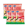 Pack x6 Snacks de Plátano y Fresa en forma de corazones 30 g. Hero-Kids