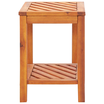 Mesa Auxiliar De Madera Maciza Acacia 45x33x45 Cm_1