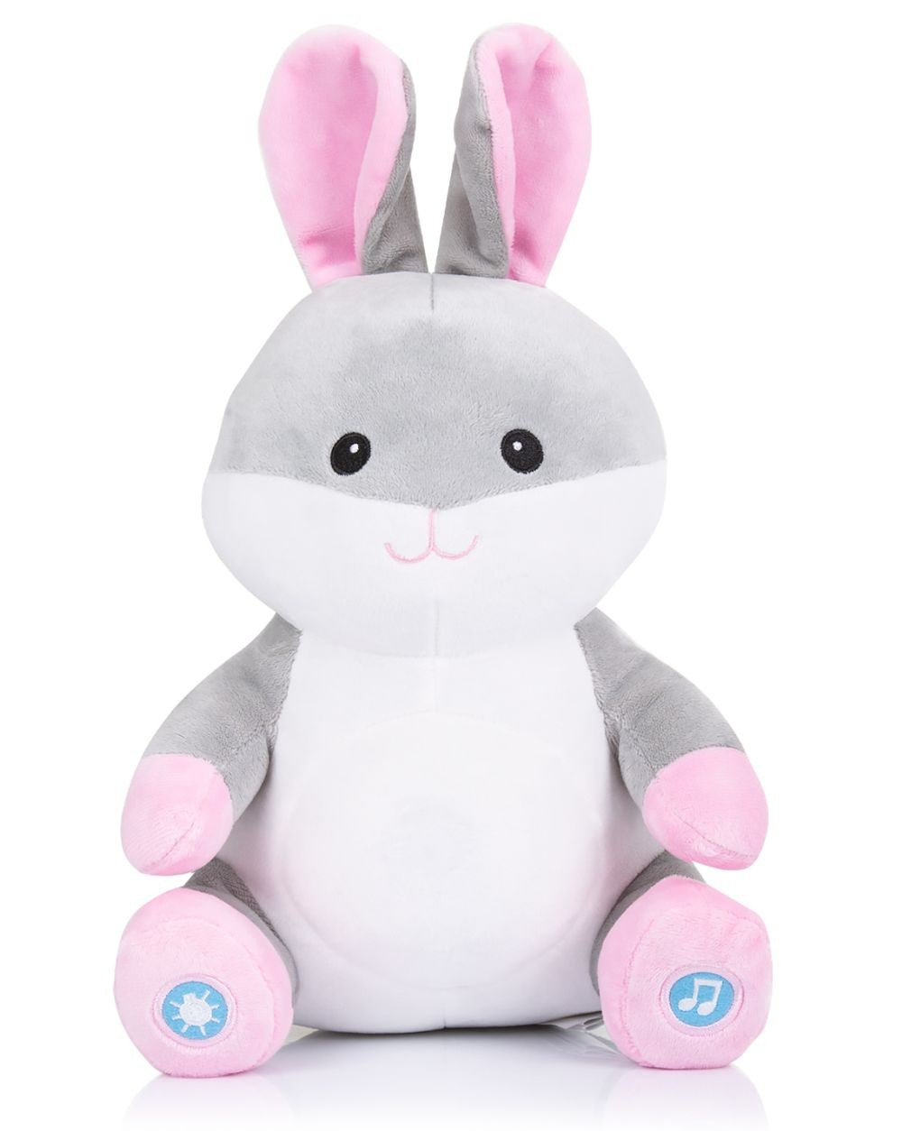 Peluche Musical Y Lámpara De Noche Para Bebés Recién Nacidos Bunny_0