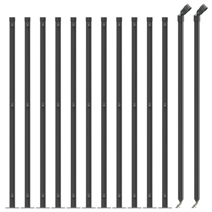 Cerca De Alambre Con Brida Gris Antracita 0,8x25 M / Vetonek_2