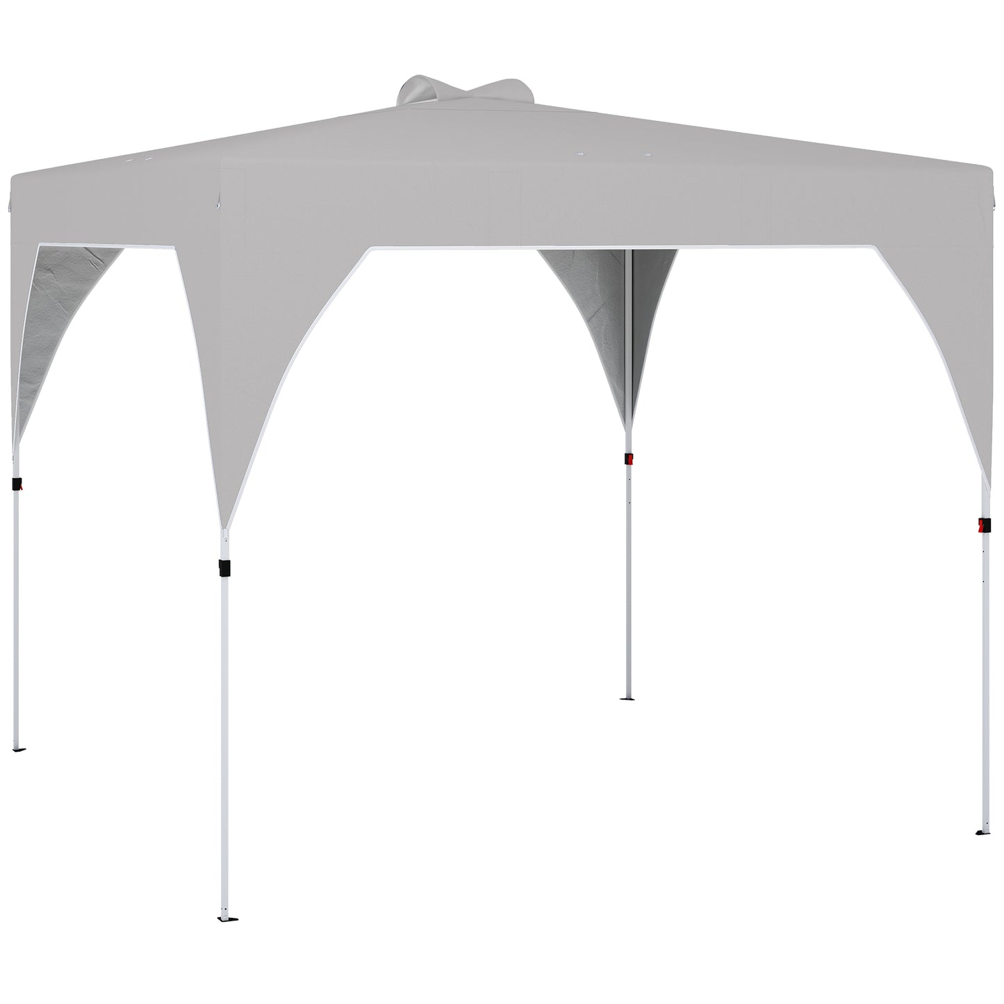 Outsunny Carpa Plegable Pop-up 3x3 M Con Bloqueo Central Altura Ajustable_0