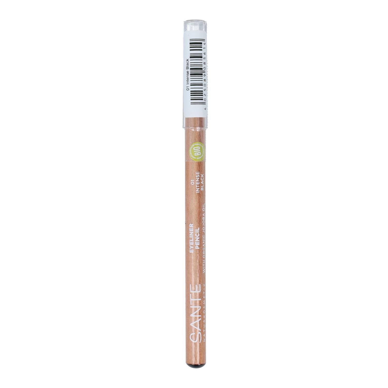 Lápiz de ojos kajal 01 Intense Black Sante 1.14 gr