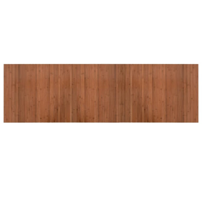 Vidaxl Alfombra Rectangular Bambú Marrón 60x200 Cm_0