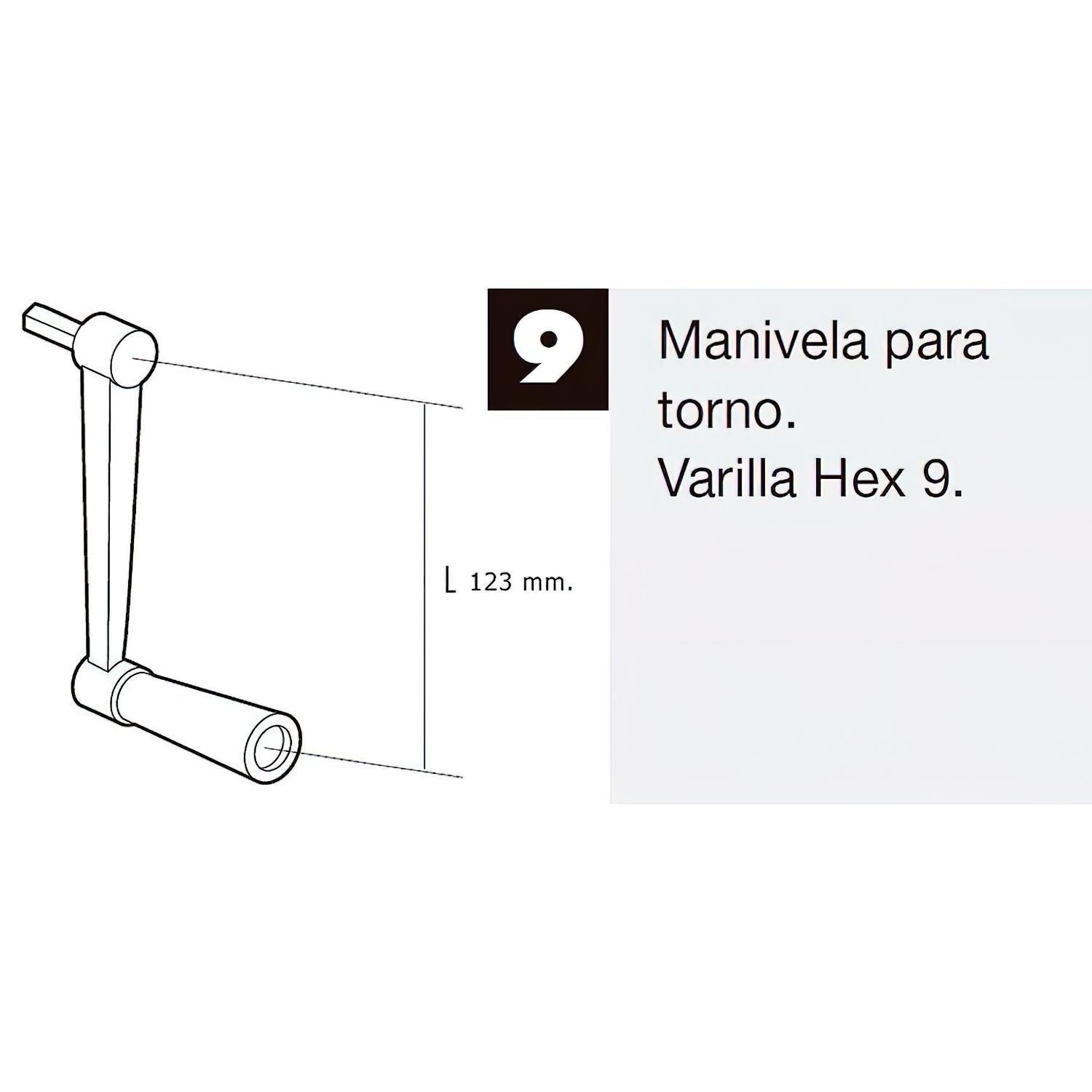 Manivela Para Torno Persiana Blanco_1