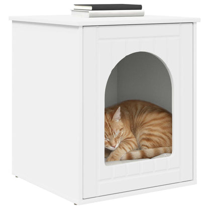 Casa Para Gatos 53 X 52 X 62 Cm Madera De Ingeniería_2