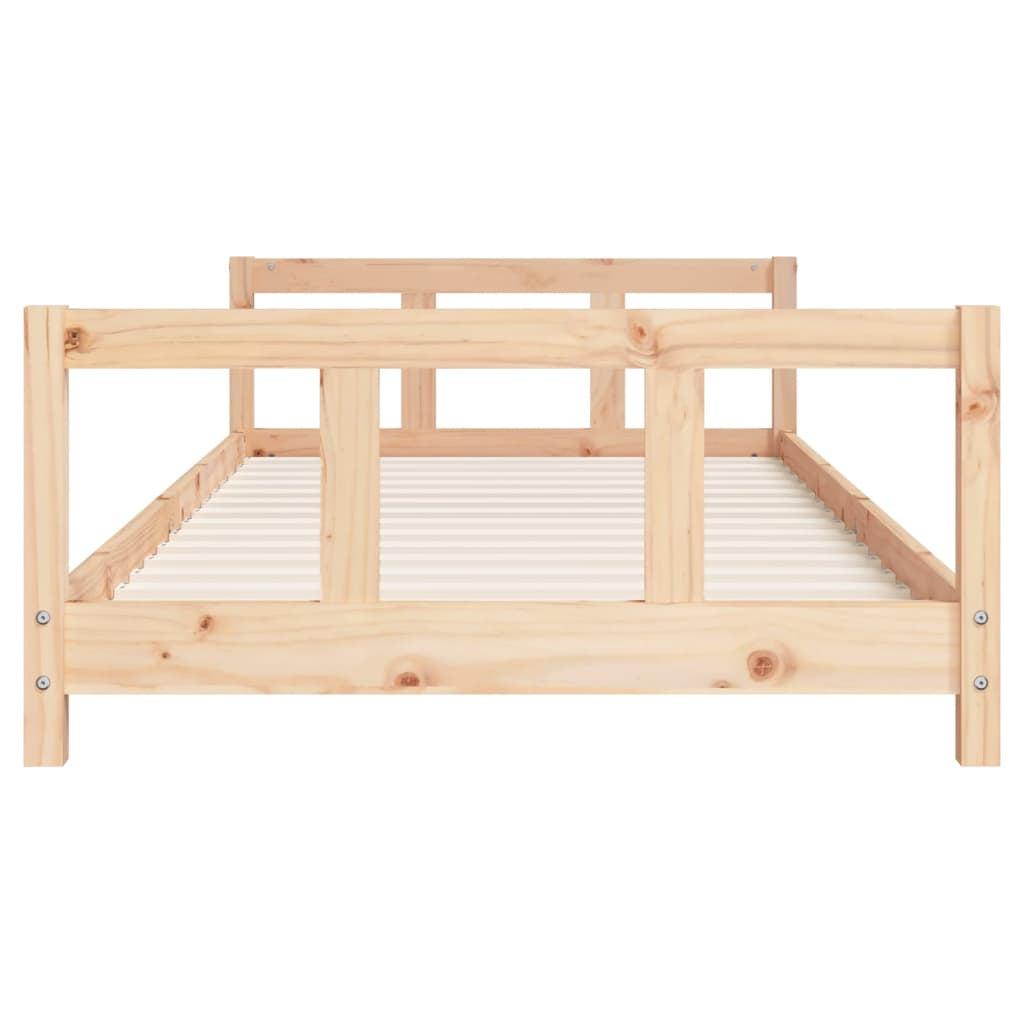 Vidaxl Estructura De Cama Infantil Madera Maciza De Pino 90x190 Cm_3