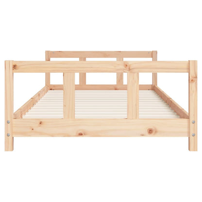 Vidaxl Estructura De Cama Infantil Madera Maciza De Pino 90x190 Cm_3