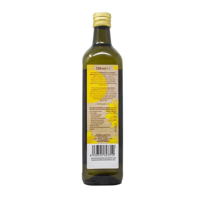 Aceite de Semillas de Girasol Eco prensado en frío La Finestra Sul Cielo 750 ml
