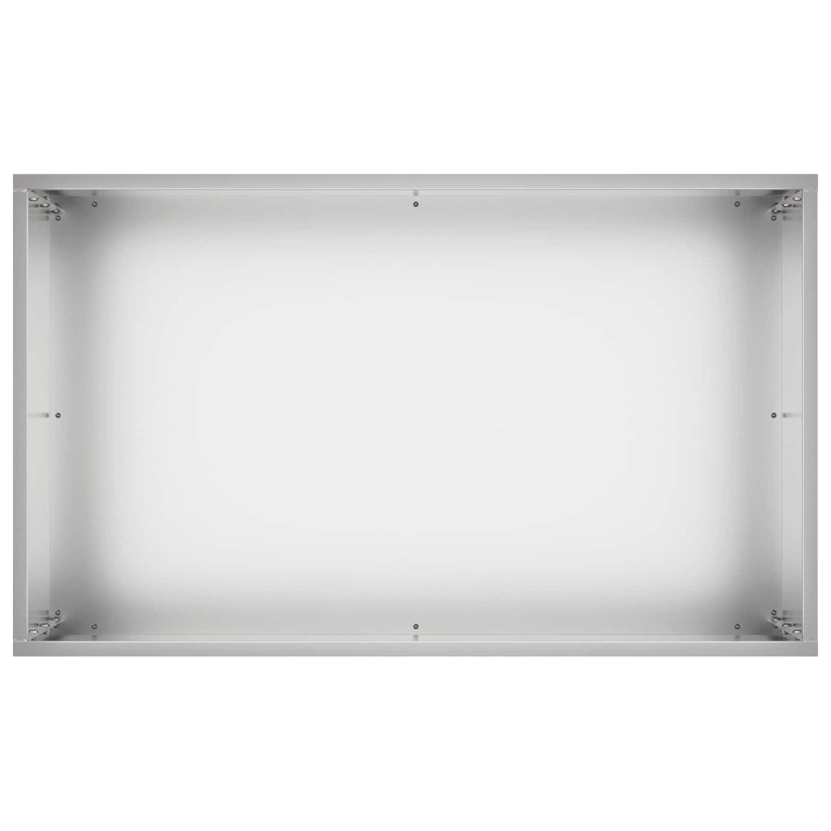 Macetero De Jardín Plateado 50 X 30 X 40 Cm Acero Galvanizado_3