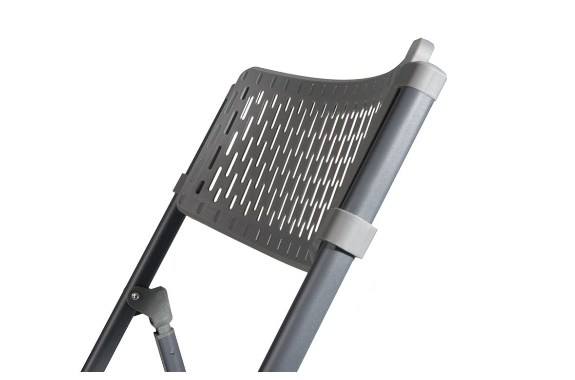 Zown Set 4 Sillas Plegables Eventos Aran Chair Plus Shark Grey Polipropileno_3