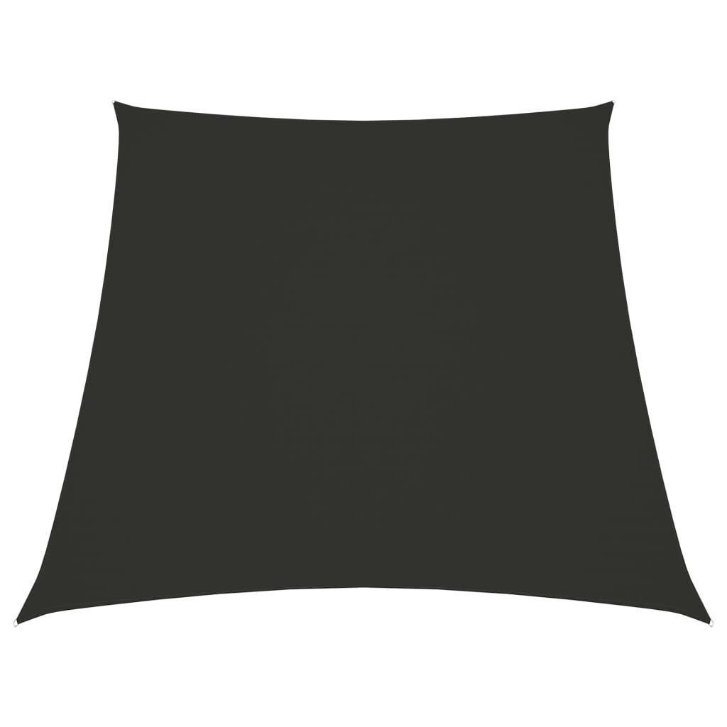 Vidaxl Toldo De Vela Tela Oxford Trapecio Gris Antracita 2/4x3 M_0