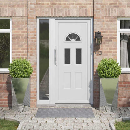Jardinera 2 Pcs Plateado 40 X 40 X 75 Cm Acero Galvanizado_1