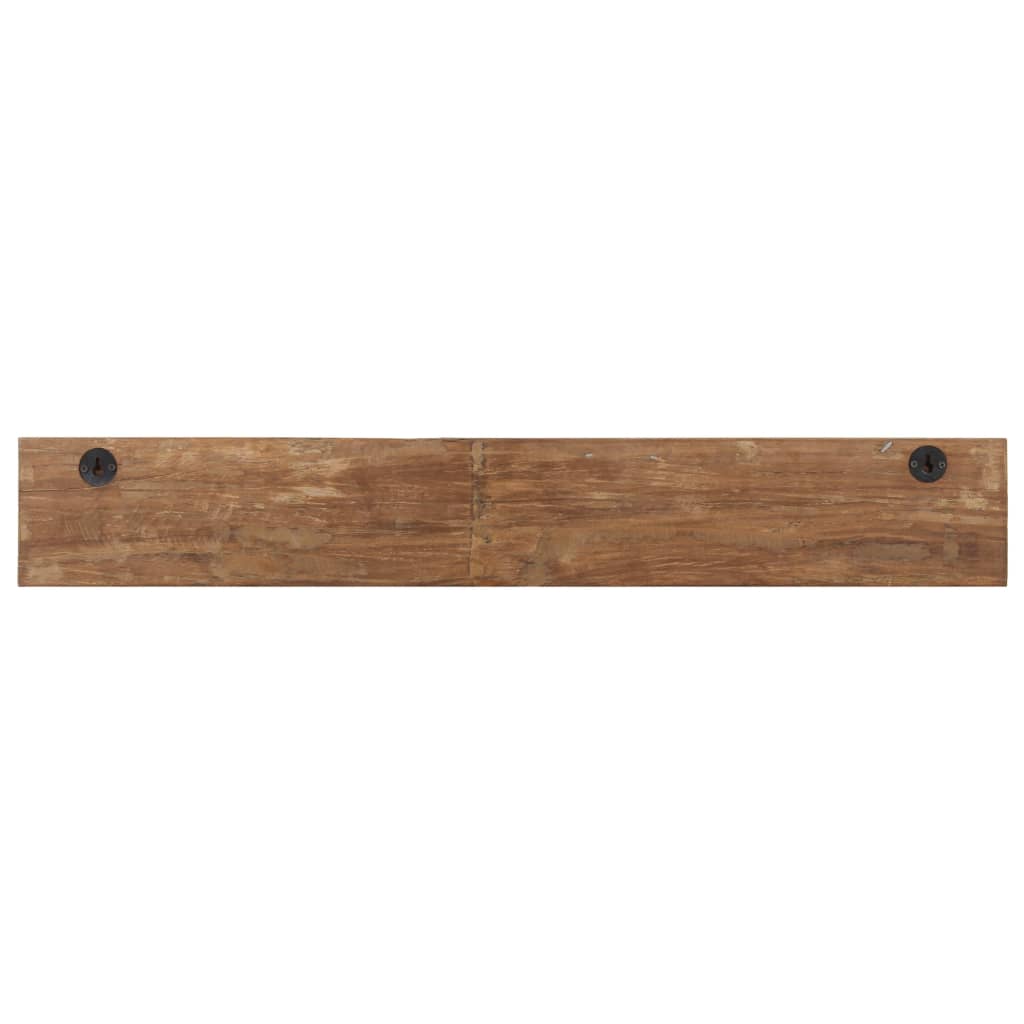 Perchero De Recibidor 5 Ganchos Madera Reciclada 100x2,5x15 Cm_4