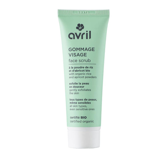 Exfoliante facial orgánico Avril 50 ml