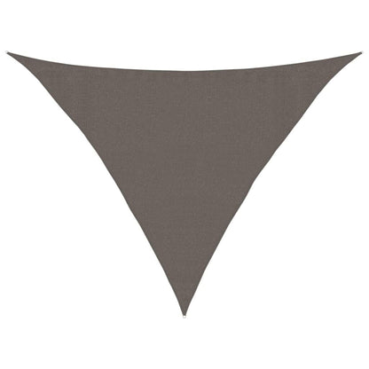 Vidaxl Toldo De Vela Gris Antracita Hdpe 160 G/m² 3,5x3,5x4,9 M_0