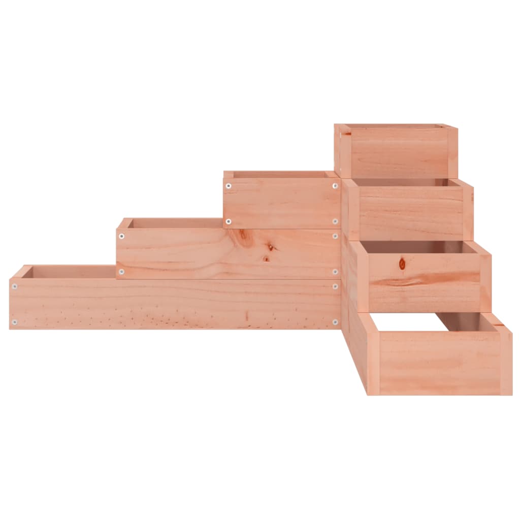 Jardinera De 4 Niveles Madera Maciza Douglas 80,5x79x36 Cm_3