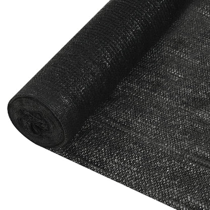 Vidaxl Red De Privacidad Hdpe Negro 1x10 M 150 G/m²_0