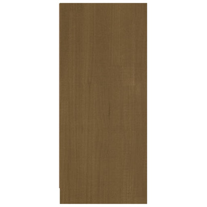 Aparador Madera Maciza De Pino Marrón Miel 70x33x76 Cm / Vetonek_0