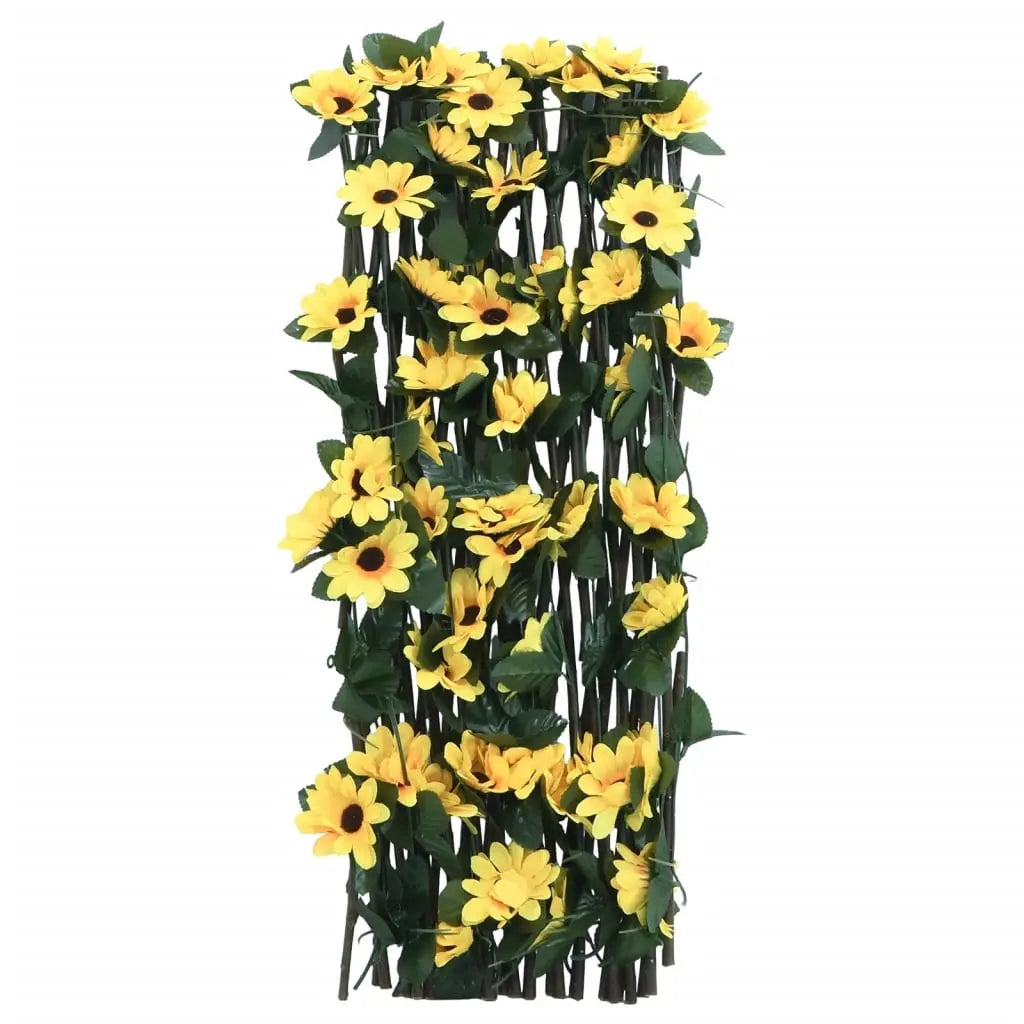 Enrejado Expansible Hiedra Artificial Amarillo 5 Uds 180x60 Cm / Vetonek_4