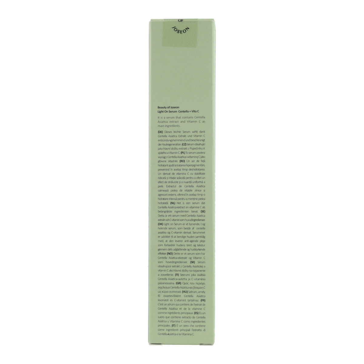 Sérum facial Light On Serum Centella + Vitamina C Beauty Of Joseon 30 ml