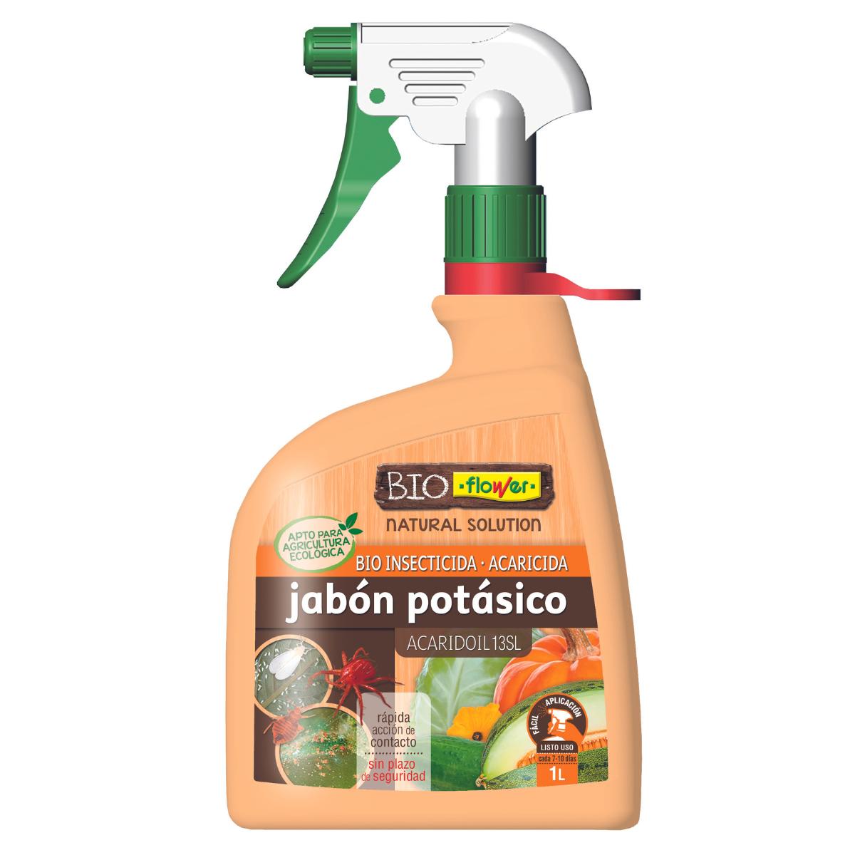 Jabón Potásico listo uso 1 l BioFlower