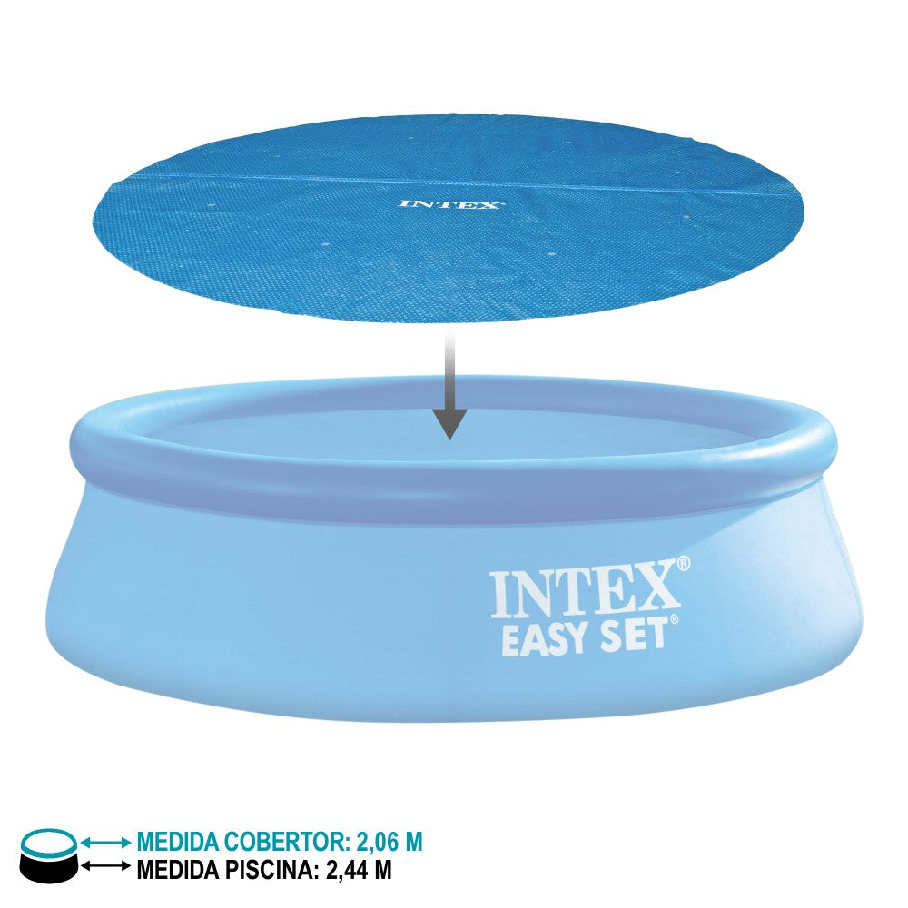 Cobertor Solar Intex Piscinas Redondas Ø244 Cm_2