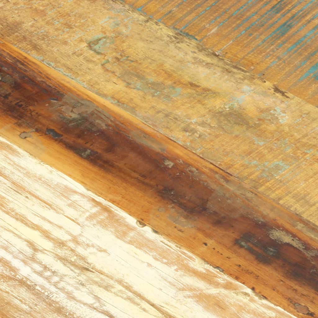 Mesa De Comedor Madera Maciza Reciclada 120x60x76 Cm_4