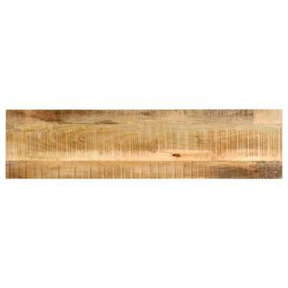 Mesa Consola De Madera Maciza De Mango En Bruto 140x35x76 Cm_2