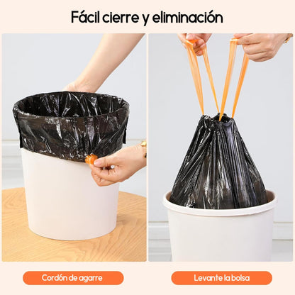 Joybos Bolsa De Basura En Rollo Con Cordón. 40x50 Cm._2