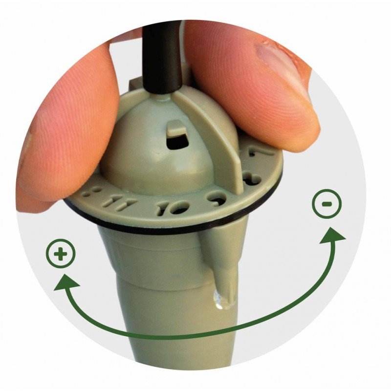 Riego Por Goteo Para Plantas Iriso Con Depósito – Negro_3