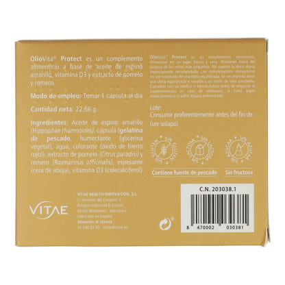 Oliovita Protect Vitae 30 Cap