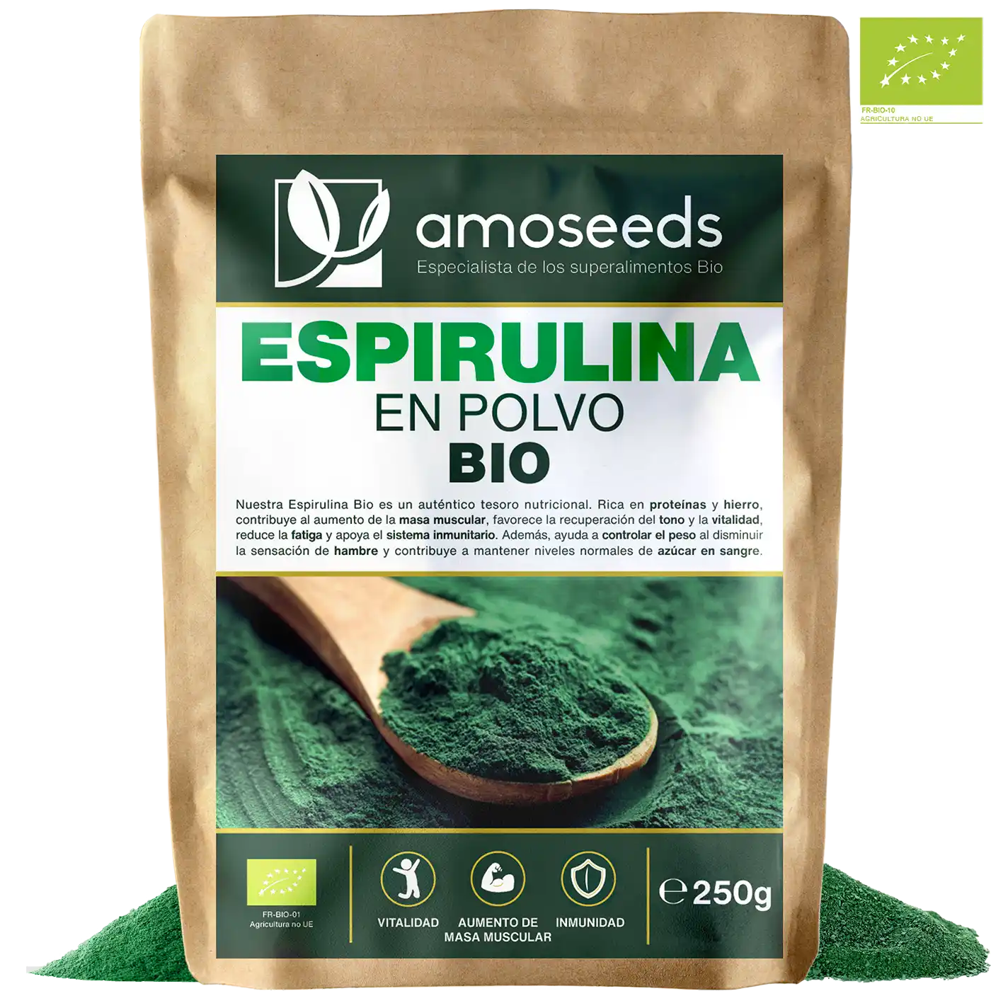 Espirulina En Polvo Bio 250g_0