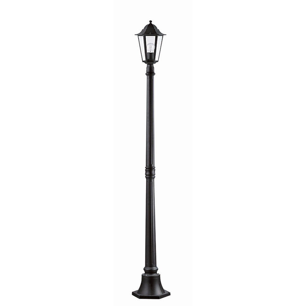 Farol Orlando 1,7m Negro Luxform_0