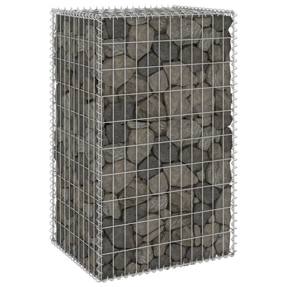 Muro De Gaviones Con Cubiertas Acero Galvanizado 60x50x100 Cm / Vetonek_1