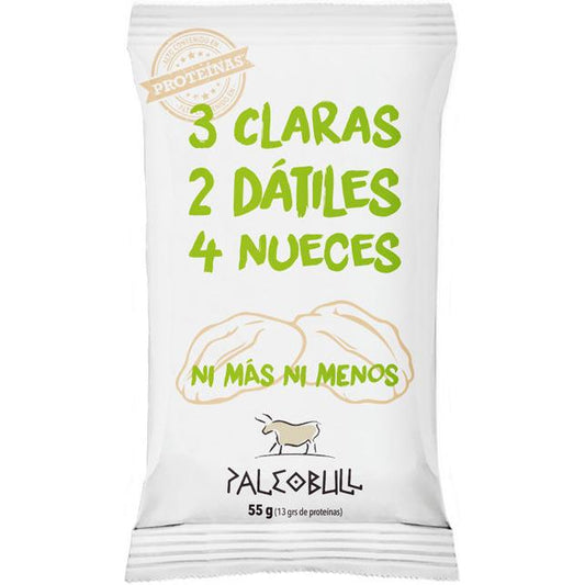 Barrita energética con nueces y dátiles Paleobull  Barrita unitaria 55 g