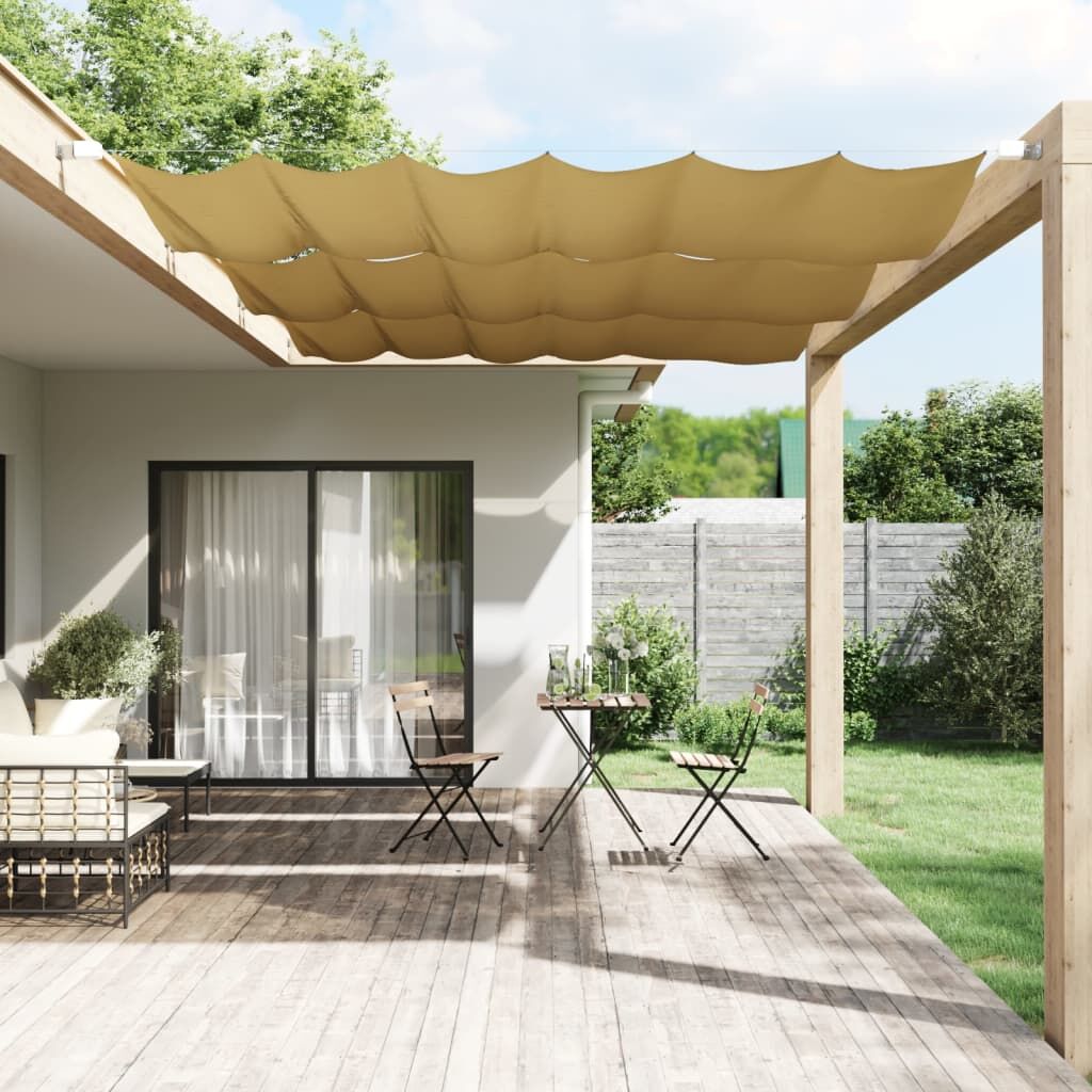 Vidaxl Toldo Vertical Beige 140x270 Cm Tela Oxford_1
