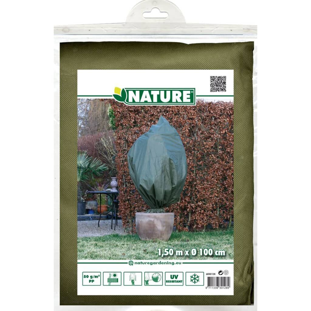 Nature Cubierta Polar De Invierno Verde 50 G/m² 157x100 Cm_3