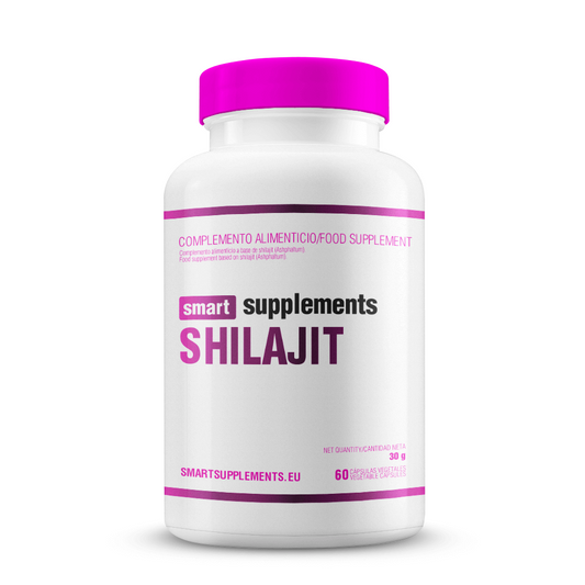 Shilajit - 60 Cápsulas Vegetales - Anti-envejecimiento - Smart Supplements_0