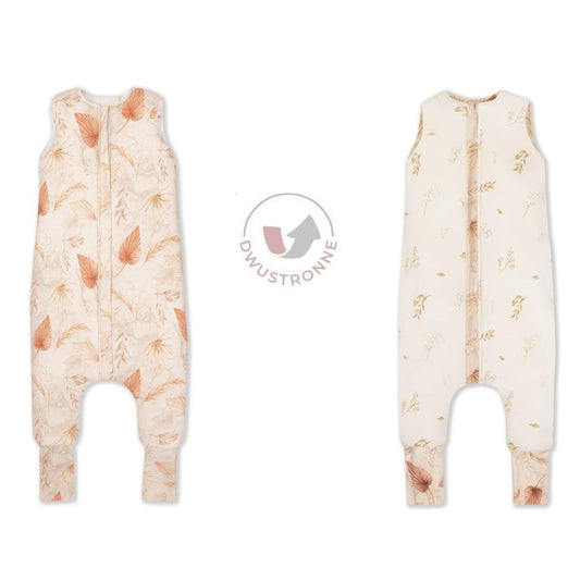 Saco De Dormir Con Pies Reversible T-m Jersey Algodón Bohemian Sand-bohemian Botanic