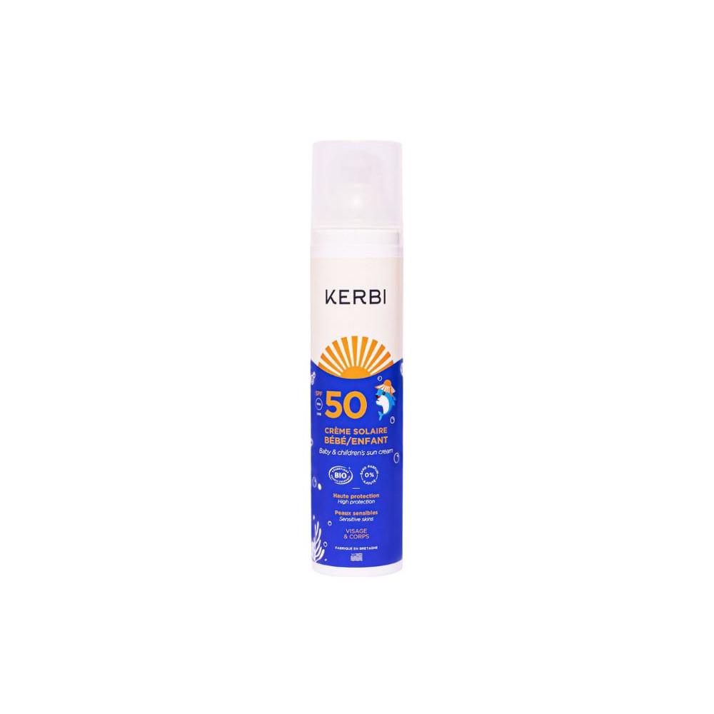Crema solar bebe/niño SPF50 Kerbi 100 g
