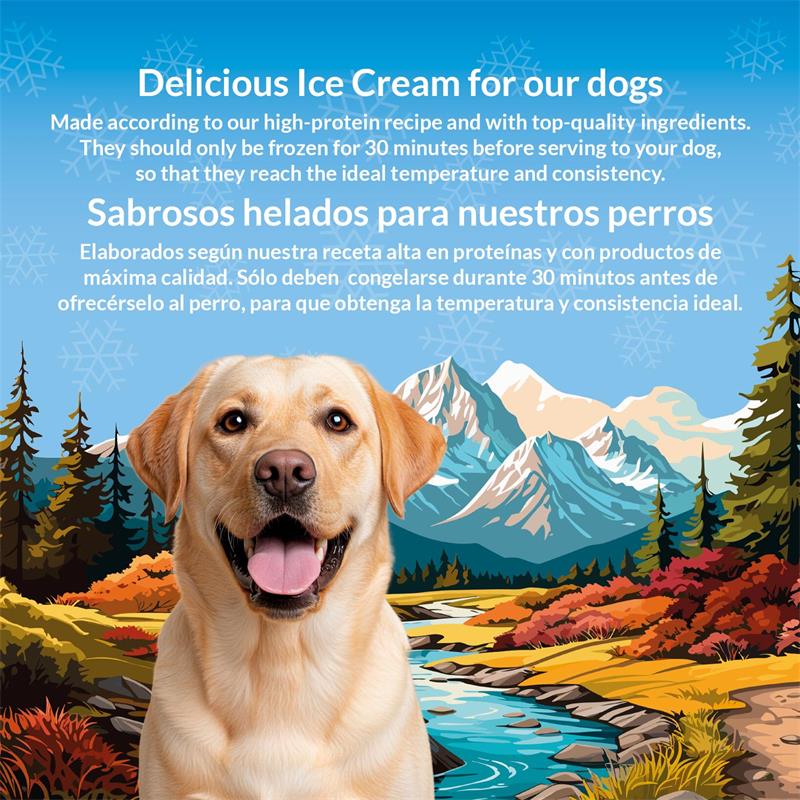 Ice Cream Helado de Tartar de Salmón para perros Arquivet 50 g